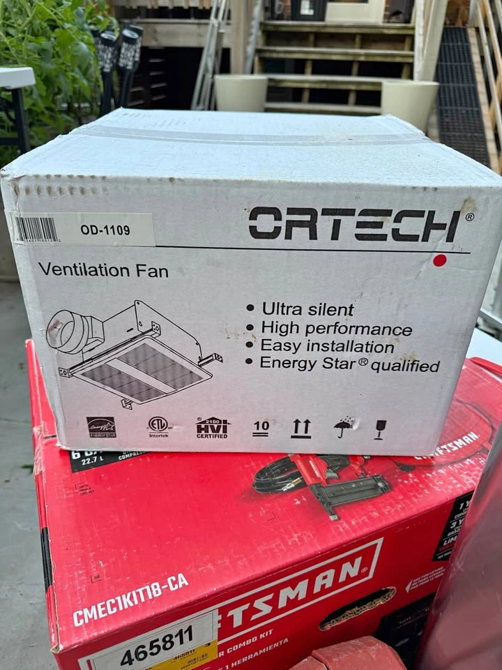 ORTECH Ventilation bathroom Fan OD-1109