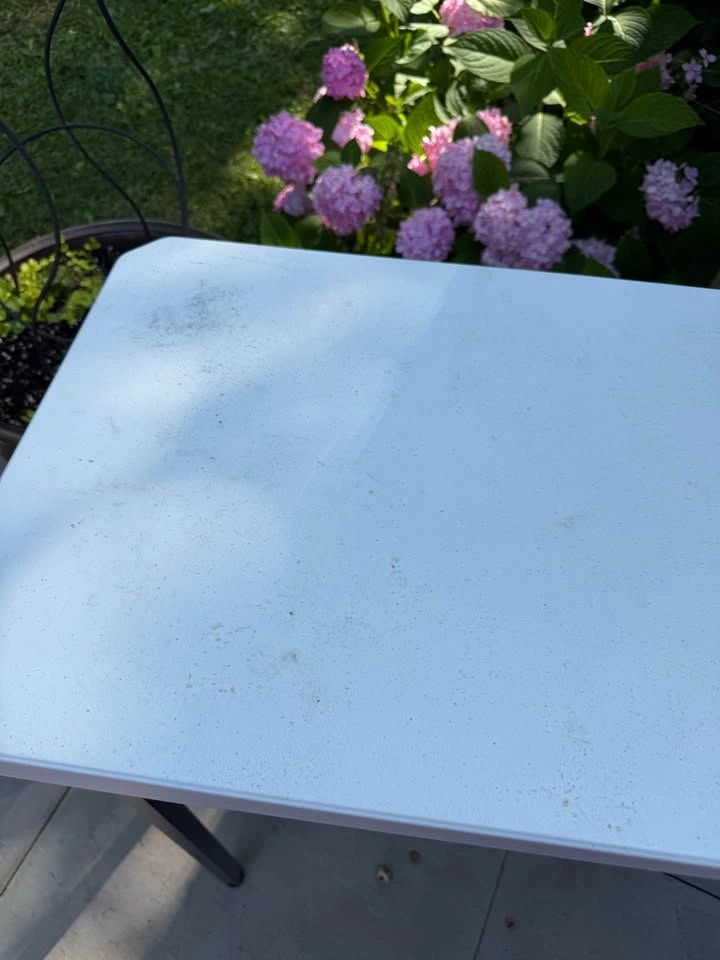 White Plastic Folding Utility Tables - photo 4
