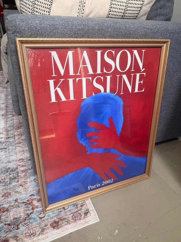 20x24 Framed Vintage Maison Kitsuné Paris 2002 Print - photo 3