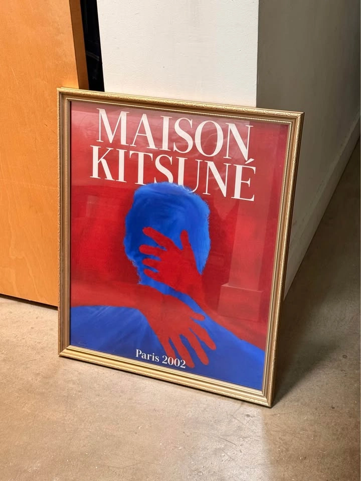 20x24 Framed Vintage Maison Kitsuné Paris 2002 Print - photo 4