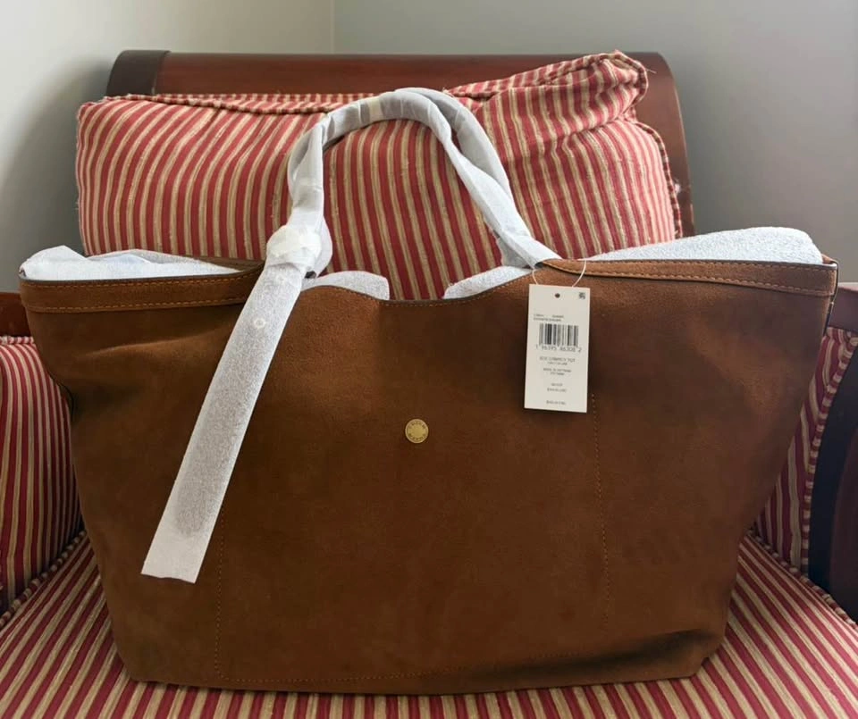 Coach Suede Gramercy Tote - photo 2
