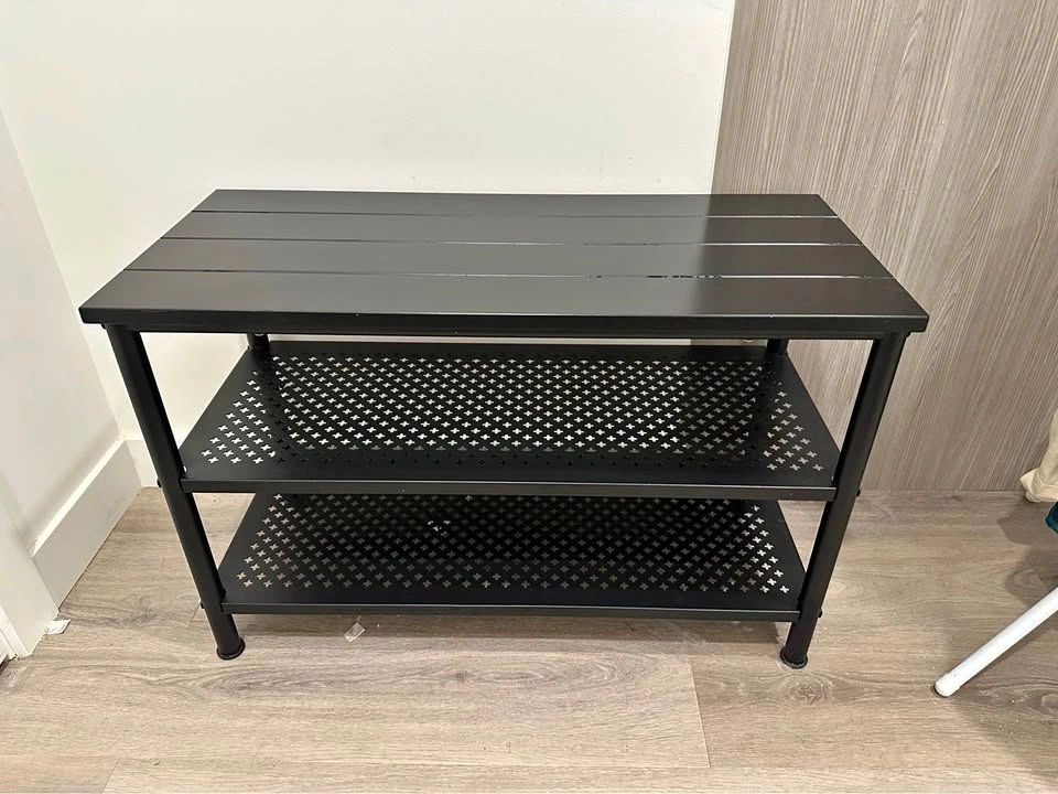 IKEA metal Shoe Bench