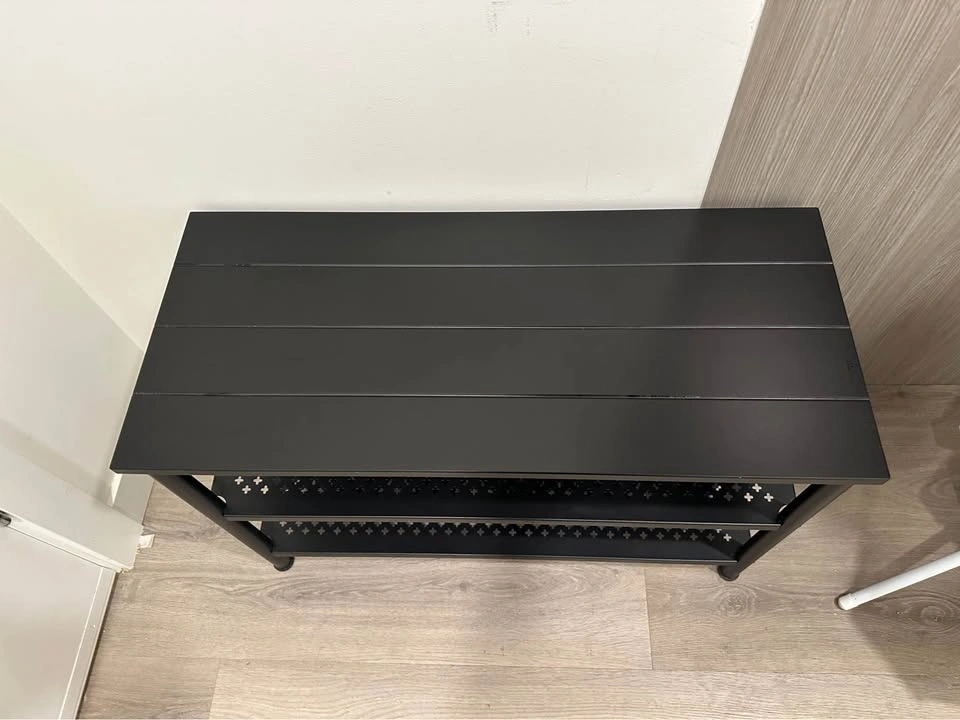 IKEA metal Shoe Bench - photo 3