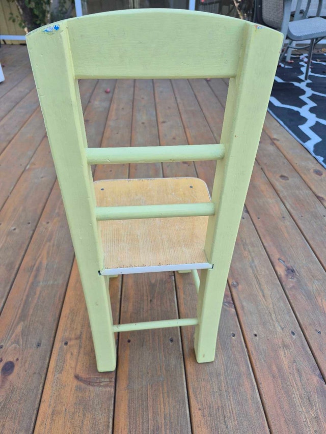 Children's wooden chair - photo 3