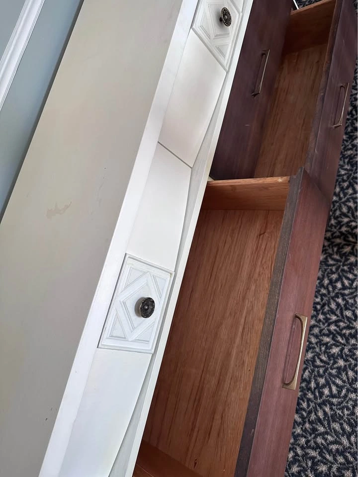 MCM Six Drawer Dresser and Mirror - photo 2