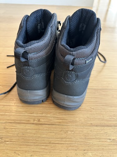 Black Women's Lace-Up Tactical Boots Size 6.5 - photo 2
