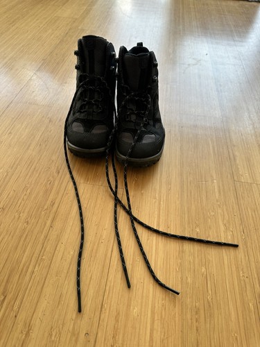 Black Women's Lace-Up Tactical Boots Size 6.5 - photo 3