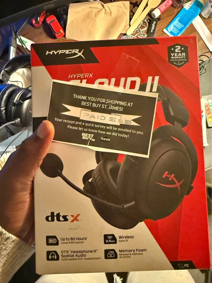 HyperX Cloud II Core Wireless