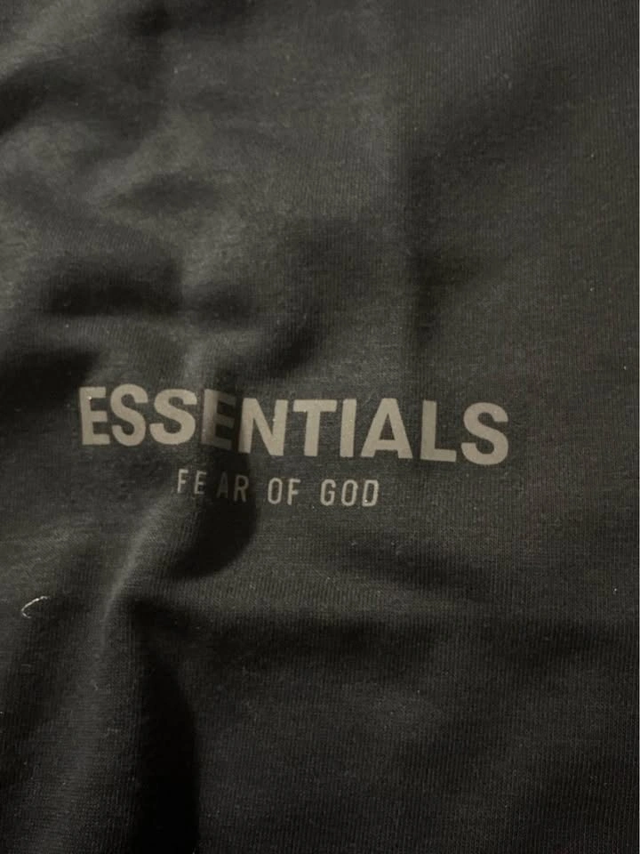 Fear of God Essentials Track Pants 'Black Reflective' - photo 5