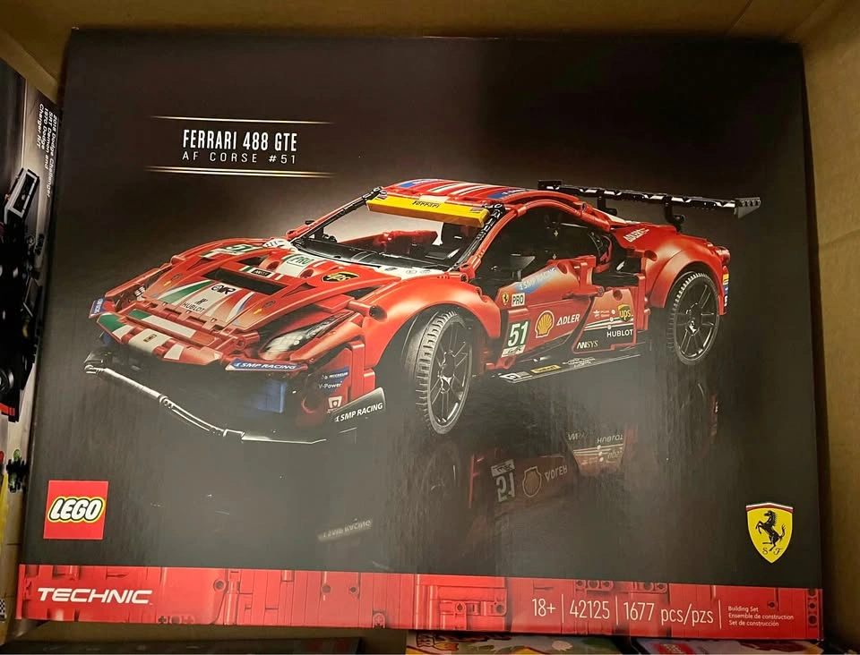 Retired Lego 42125 Ferrari 488