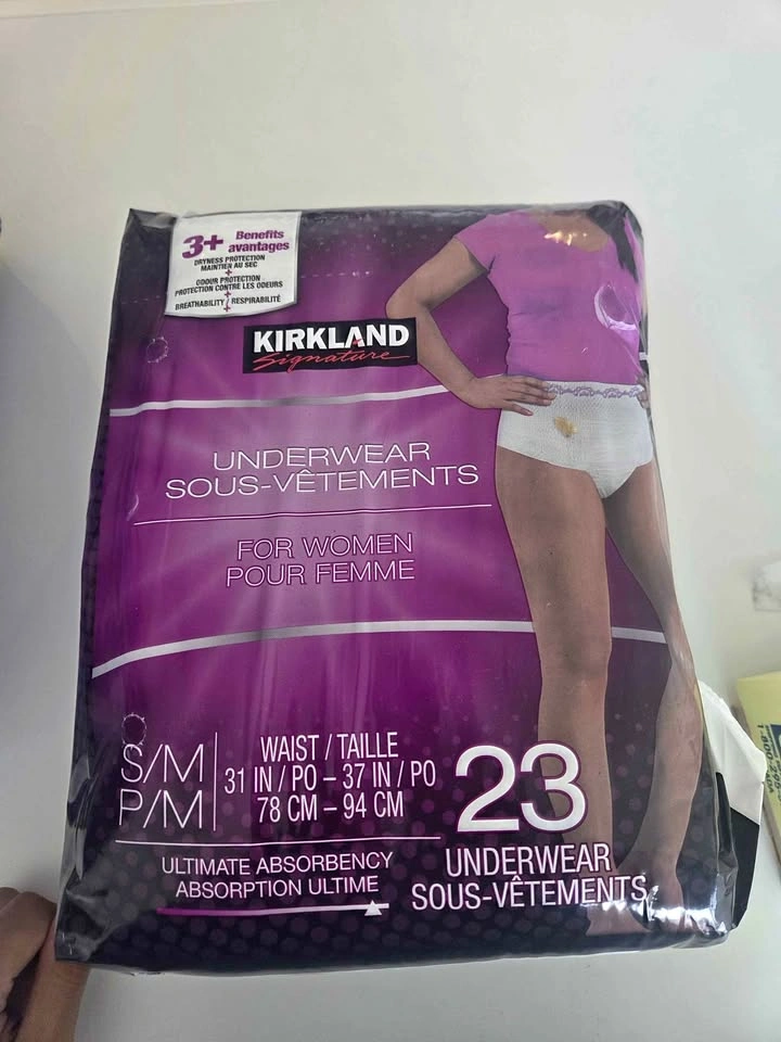 Brand New Kirkland Signature Women's Underwear (S/M, 23 Count)