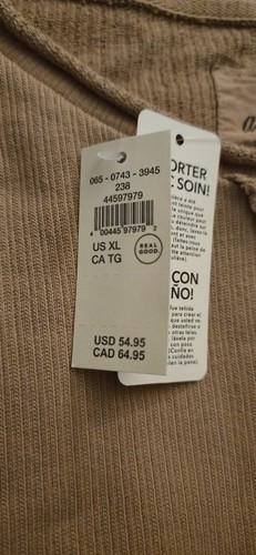 Aerie Women's Cropped Hooded Sweatshirt Brown/Caramel, XL - photo 2
