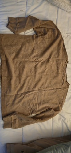 Aerie Women's Cropped Hooded Sweatshirt Brown/Caramel, XL - photo 3