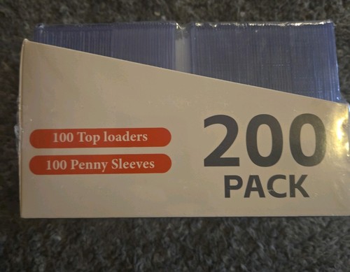200 Pack of Sleeves Top & Penny Card Sleeves