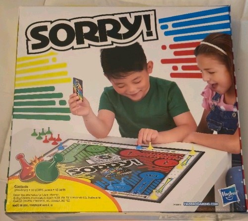 Sorry! - Hasbro - Classic Board Game - Family Fun - New/Sealed - photo 2