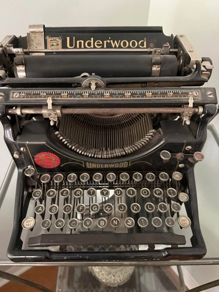Antique Underwood No. 5 Typewriter - photo 3