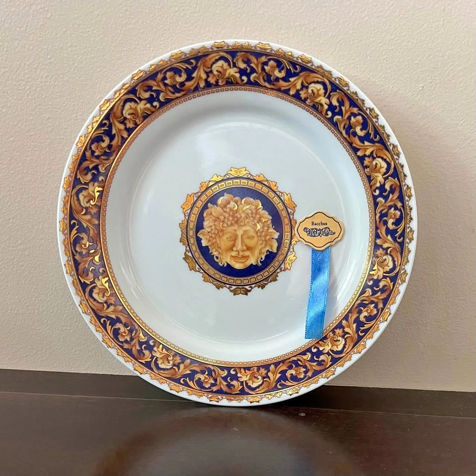 Bacchus T. Limoges France Porcelain 7.5" Plate
