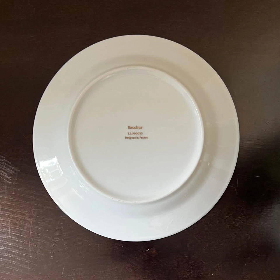 Bacchus T. Limoges France Porcelain 7.5" Plate - photo 3
