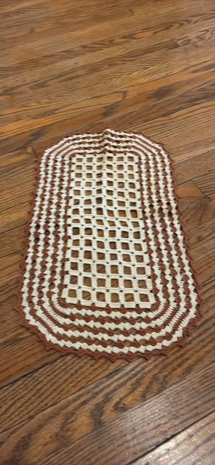 Crochet table clothes set of 3 - photo 5