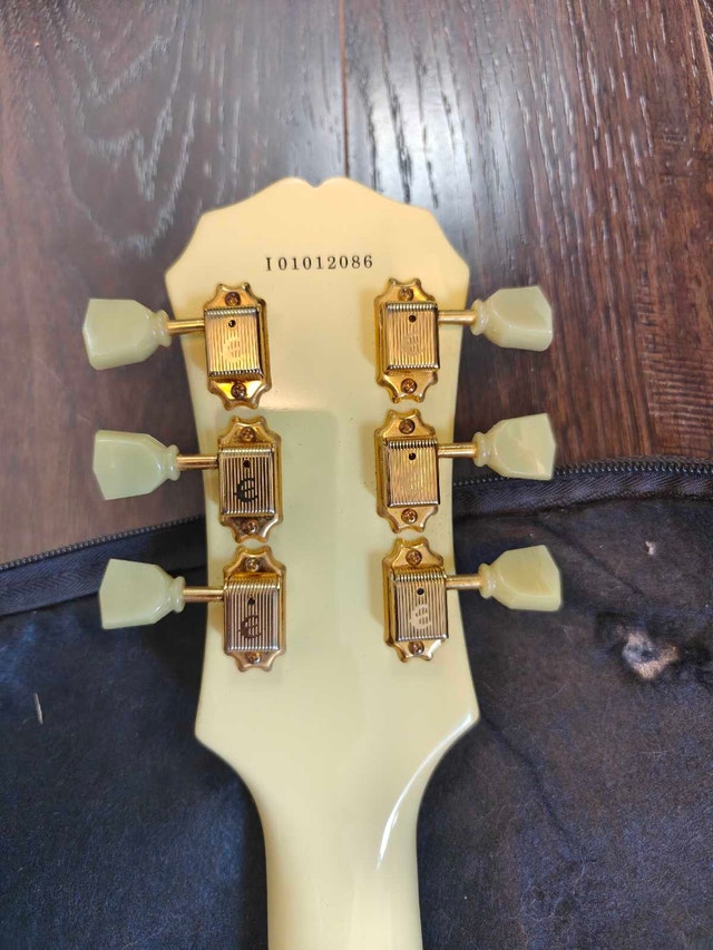 Epiphone SG G-400 Les Paul Custom 2010 - Antique Ivory - photo 4