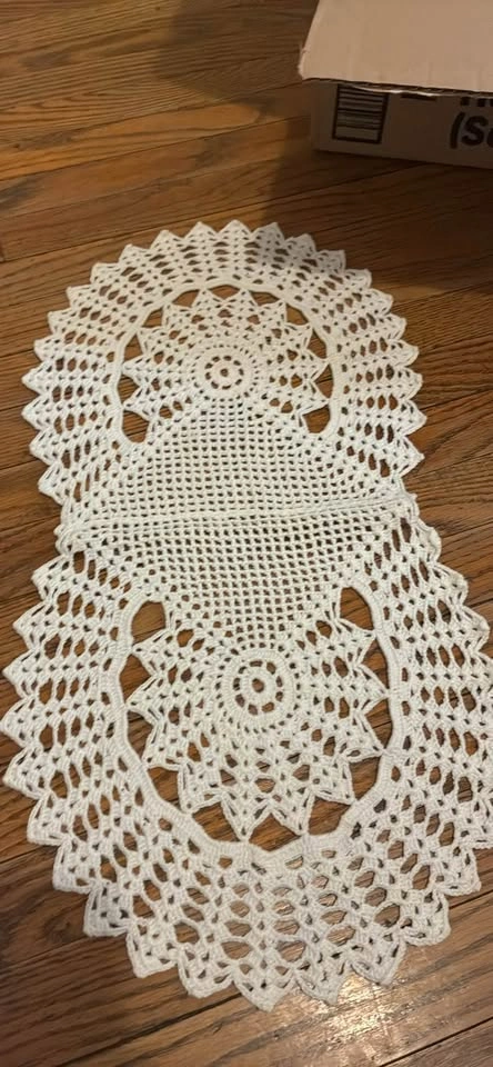 Crochet runner set of 5 - photo 2