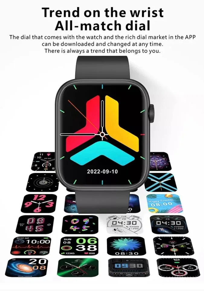 QX7 SmartWatch, Reloj Inteligente Android e iOS image indicator(8)