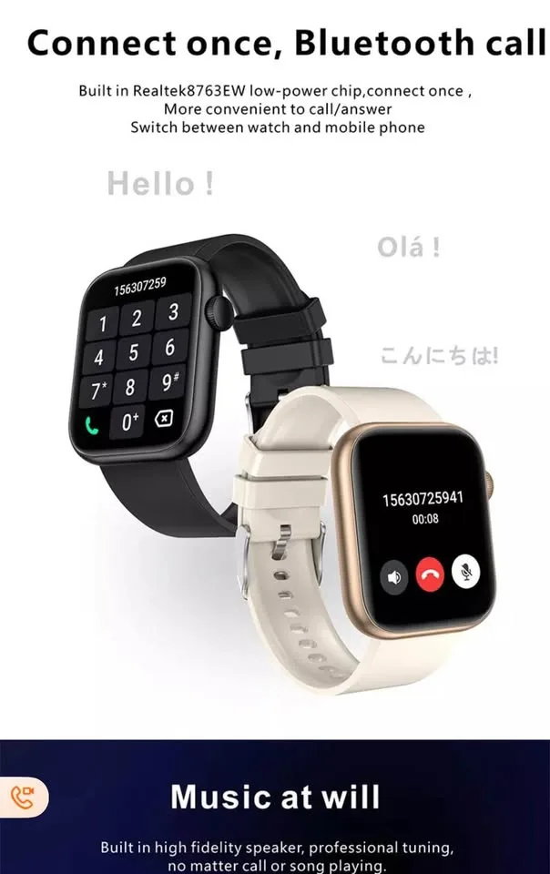 QX7 SmartWatch, Reloj Inteligente Android e iOS image indicator(9)