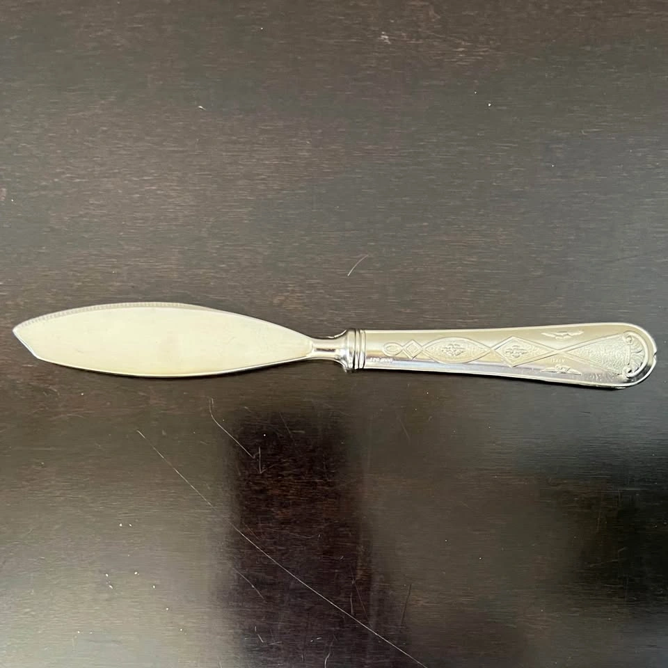 La S. Marco Italy ARG 1000 Silver-Plated Butter Knife - photo 3