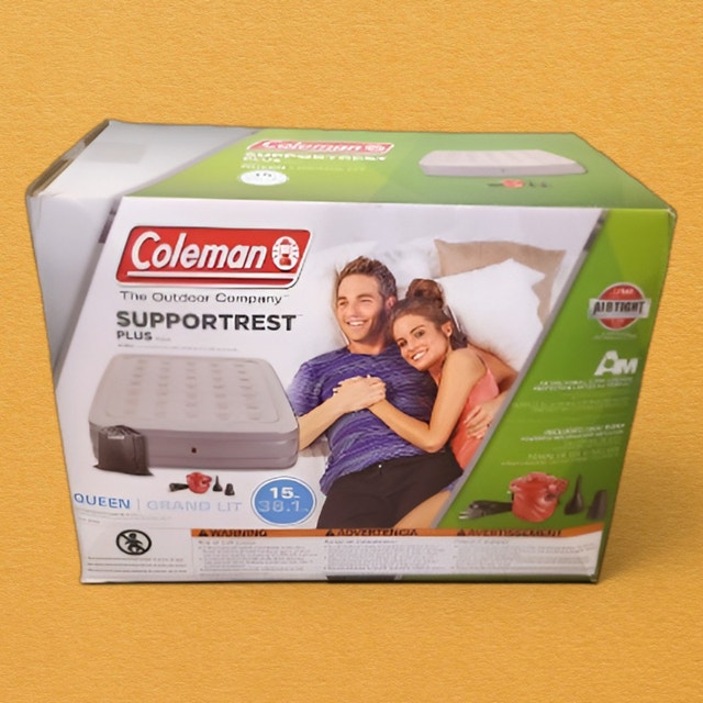 Coleman SupportRest Plus Double High Queen Airbed+Pump