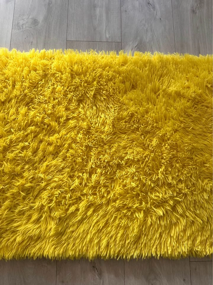 Bright Yellow Runner Rug - photo 2
