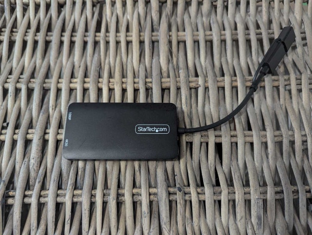 StarTech HDMI adaptor (USB-A and USB-C)