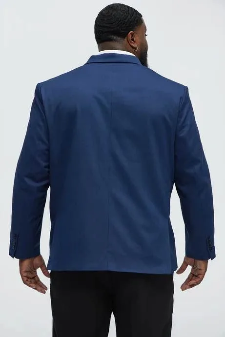 Fashion Nova Double Breasted Blazer Jacket Navy 3XL XXXL 52-54 - photo 4