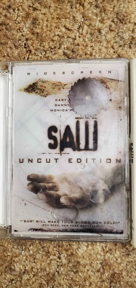 Saw, Saw II, and Saw III DVD Bundle - photo 2
