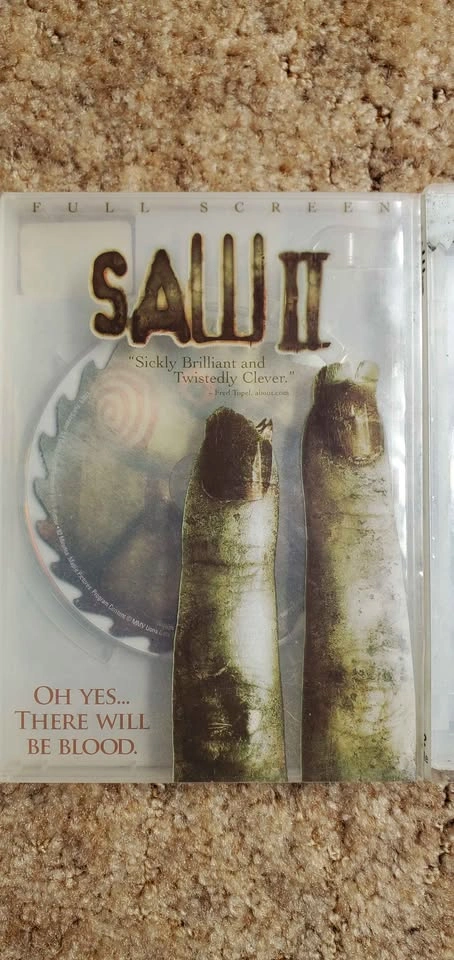 Saw, Saw II, and Saw III DVD Bundle - photo 3