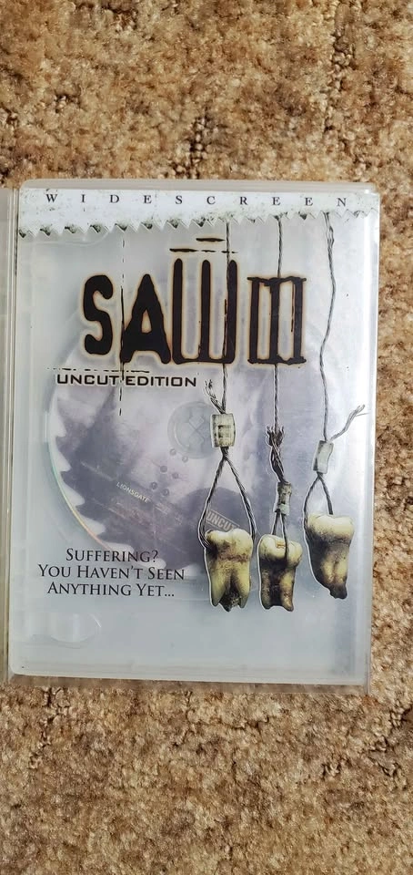 Saw, Saw II, and Saw III DVD Bundle - photo 4