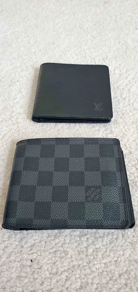 Louis Vuitton Damier Graphite and Epi Leather Wallets
