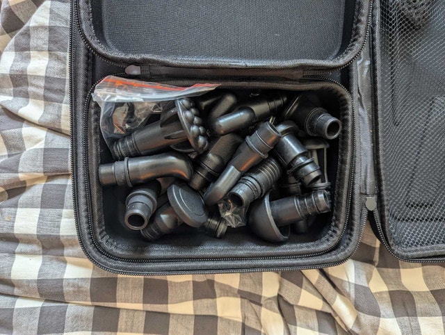 Massage Gun w/multiple attachments - photo 2