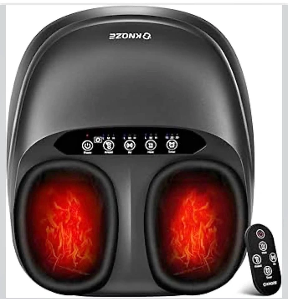 Shiatsu Foot Massager with Heat – Deep Kneading Foot Massage Mac