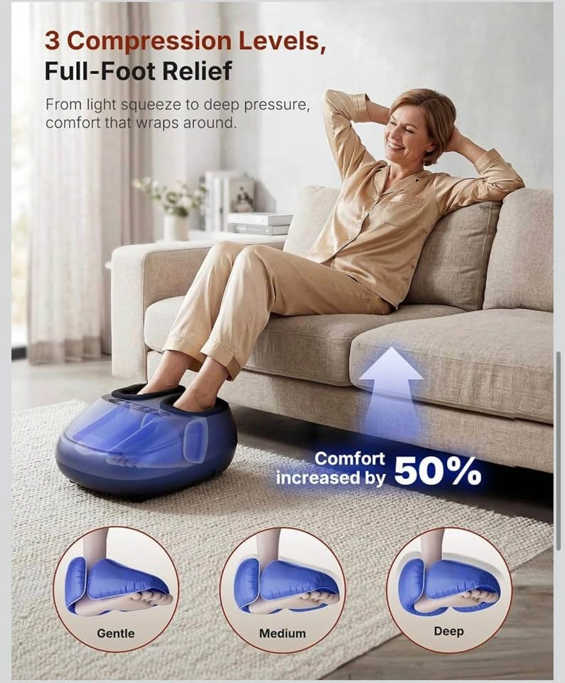 Shiatsu Foot Massager with Heat – Deep Kneading Foot Massage Mac - photo 5