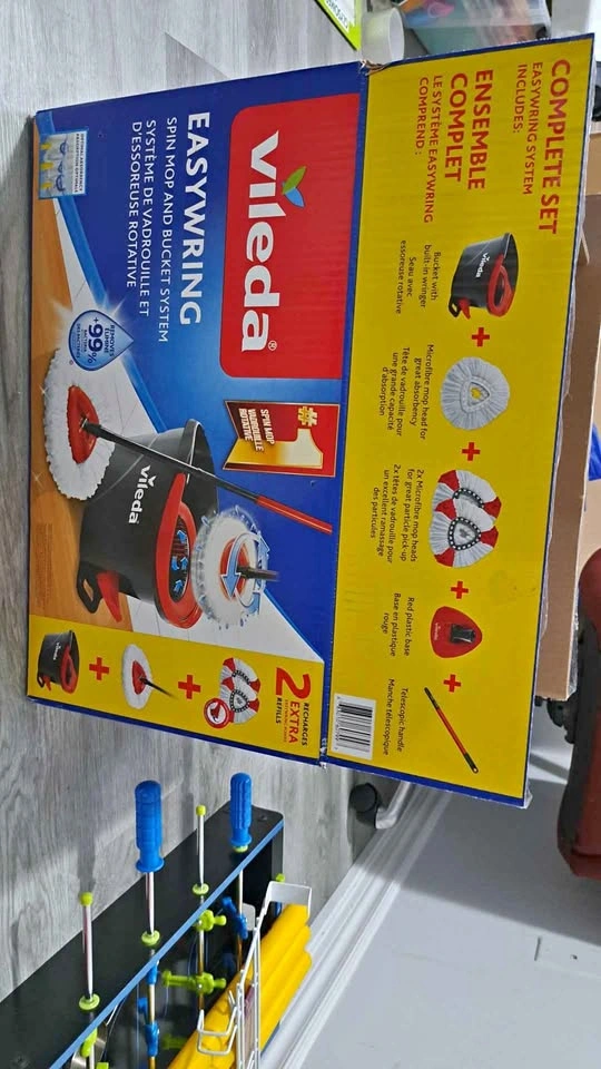 Vileda EasyWring Spin Mop and Bucket System