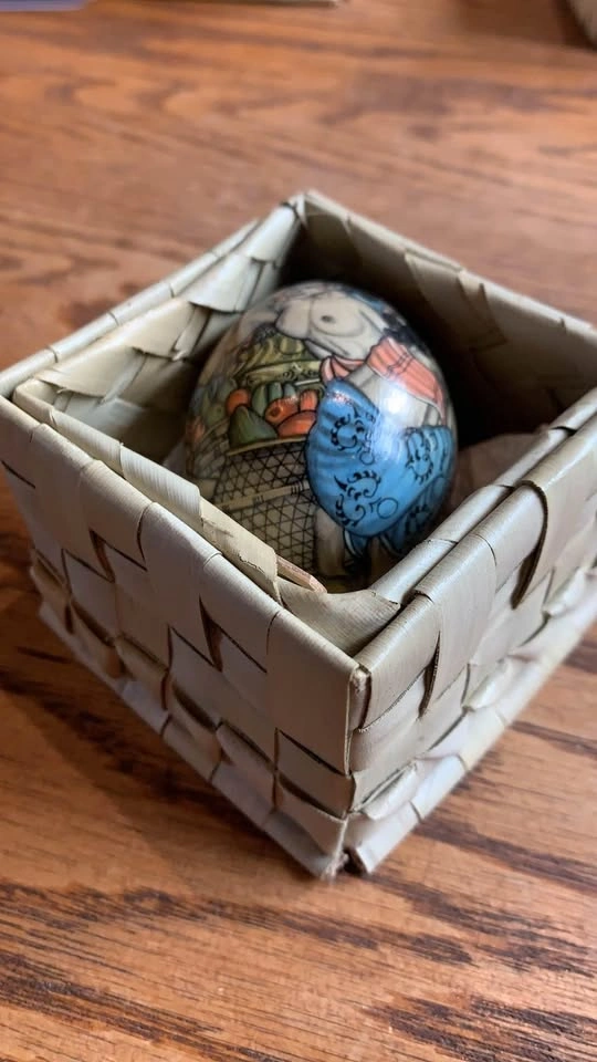 Hand Painted Duck Egg from Bali - photo 3
