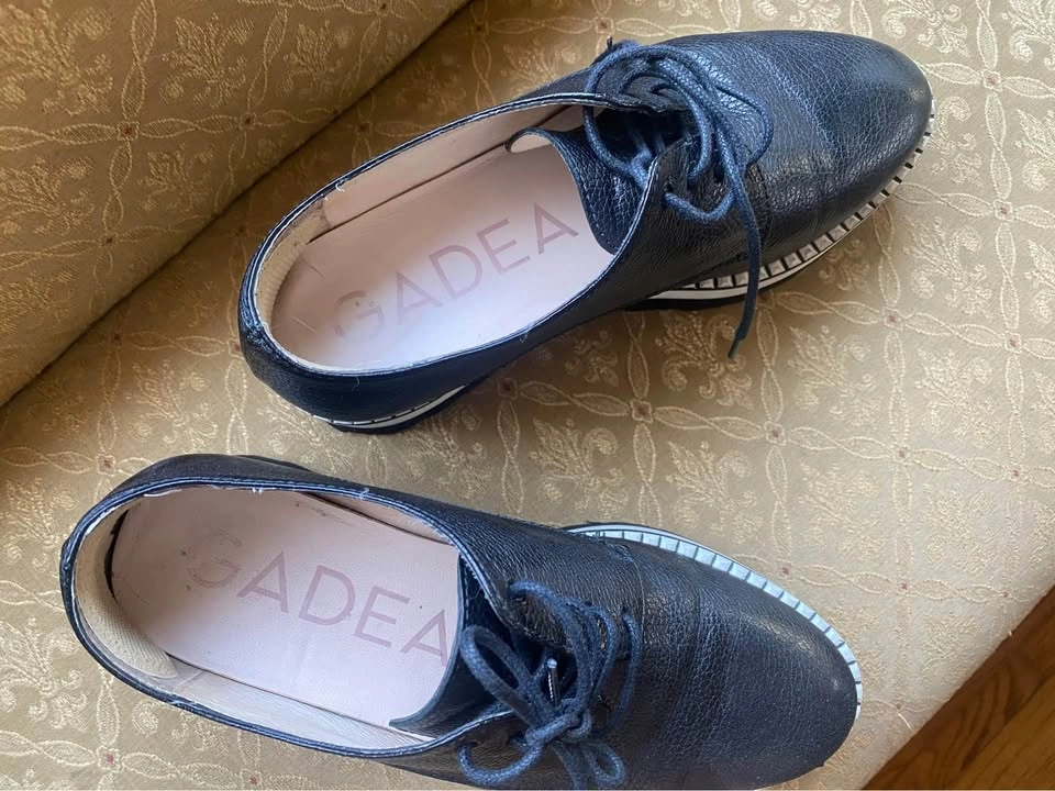 Gadea black and white oxfords - photo 3