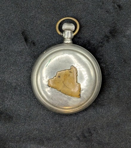 Antique American Waltham 15 Jewel Pocket Watch Silverode Hunter - photo 2