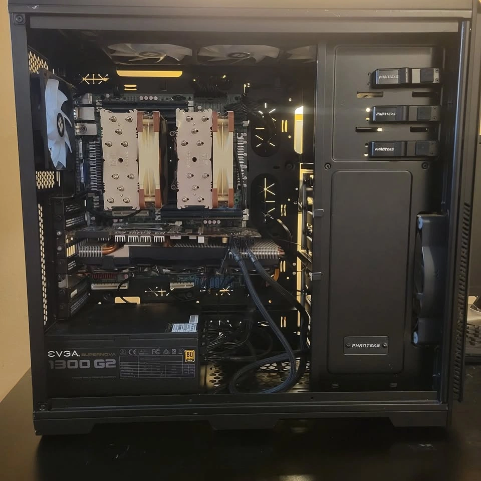 Home Server PC. Dual XEON + GTX 1080Ti - photo 3