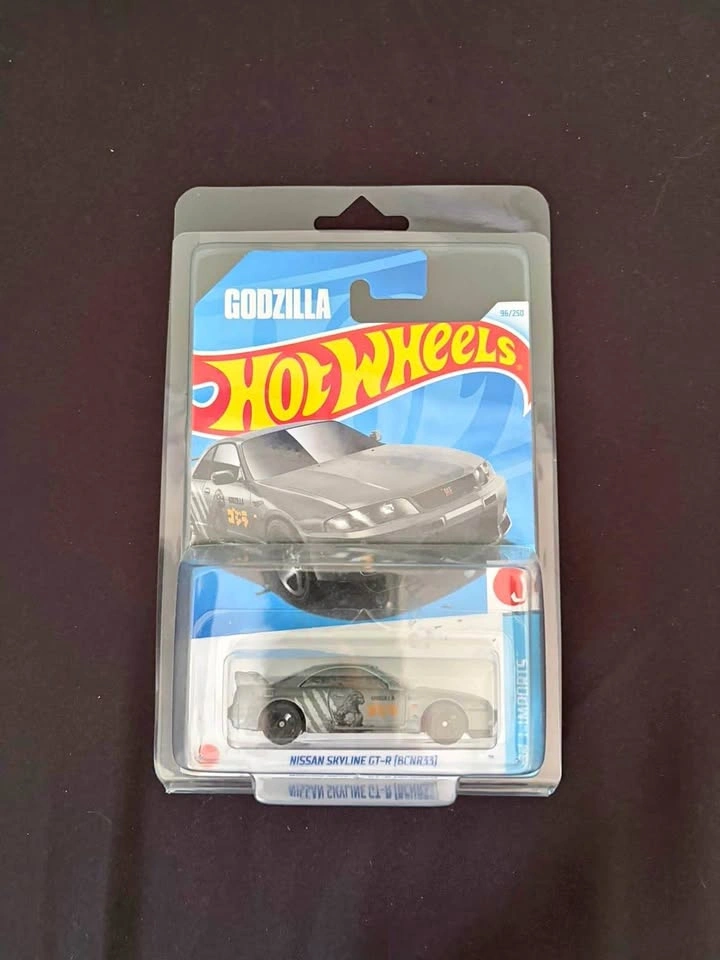 Hot Wheels Japan Card Nissan Skyline GT-R (BCNR33) Godzilla – Se