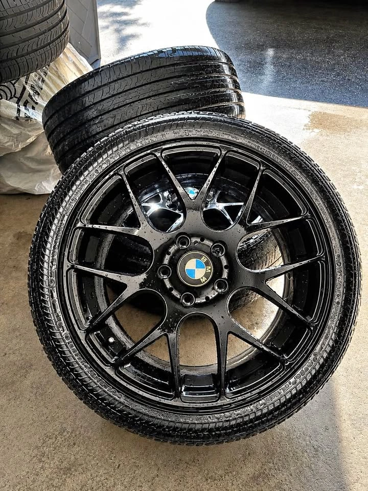OEM BMW F30 17” Alloy Wheels with Pirelli Tires