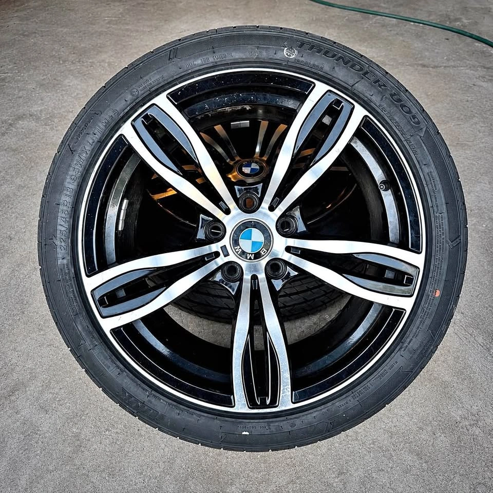 OEM BMW F30 18" M Sport Wheels & 225/45R18 Tires Set