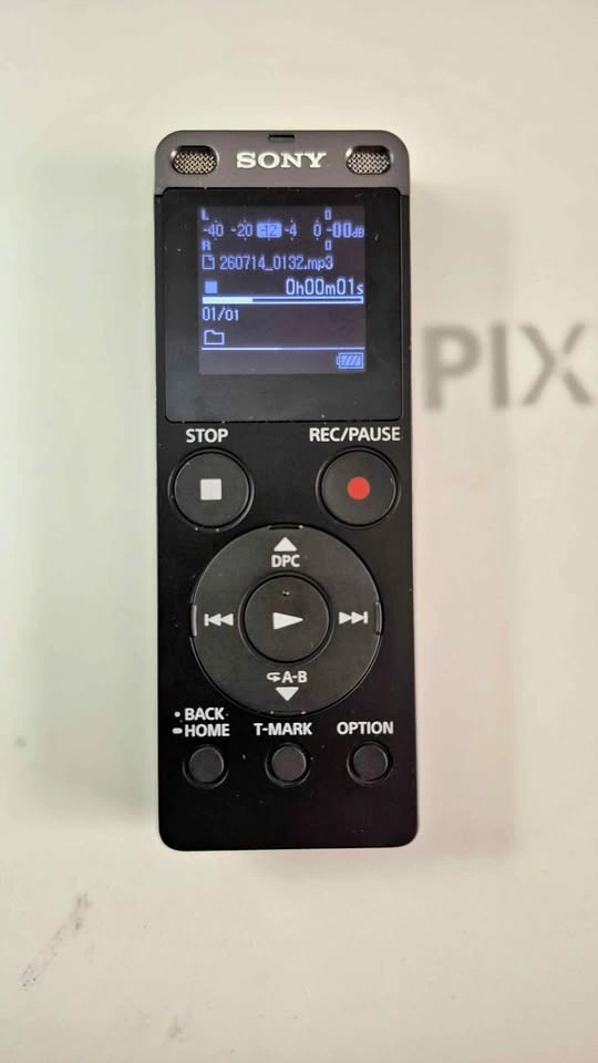 MINT Sony ICD-UX570 Digital Voice Recorder