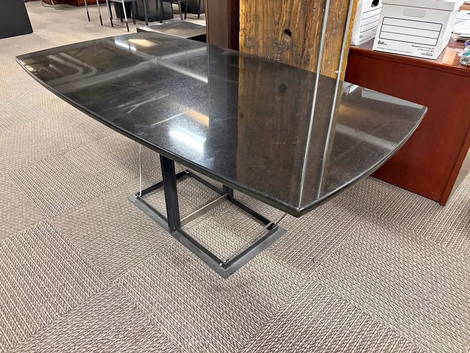 Postmodern tensegrity-style conference table