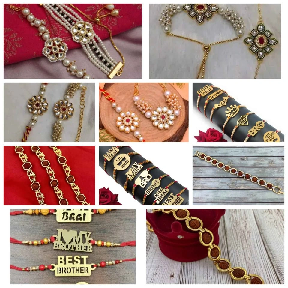 Kids Cartoon, Couple, Evil Eye, and God Rakhi Combos - photo 4